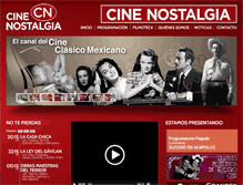 Tablet Screenshot of cinenostalgia.tv